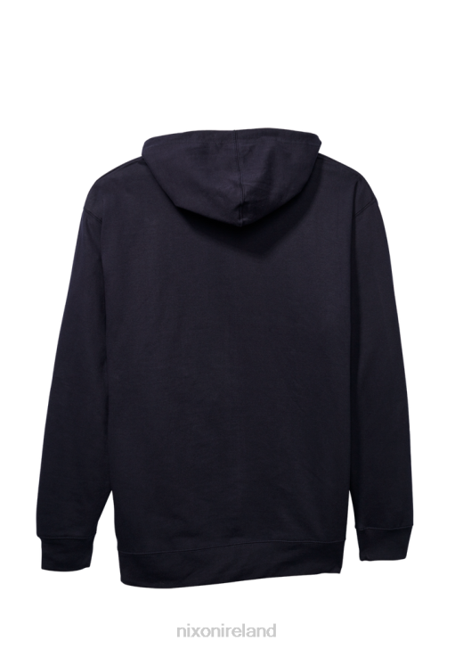 Clothing IE Nixon Circuit Hoodie Navy/Red 688T477
