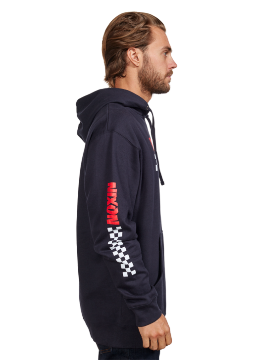 Clothing IE Nixon Circuit Hoodie Navy/Red 688T477