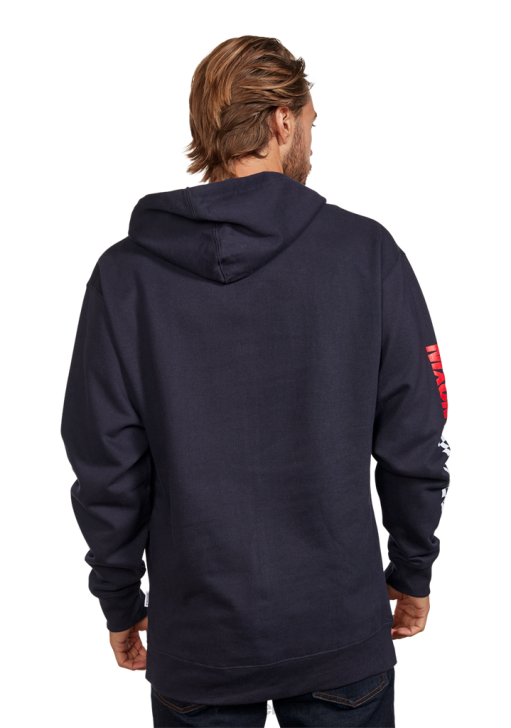 Clothing IE Nixon Circuit Hoodie Navy/Red 688T477