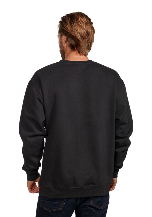 Clothing IE Nixon Rosas Crew Sweatshirt Black/Red 688T474