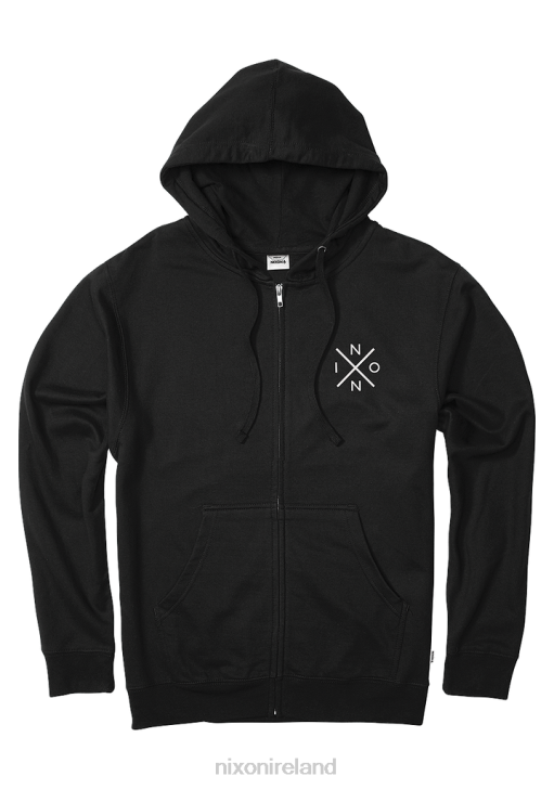 Clothing IE Nixon Spot Full Zip Hoodie Black 688T466