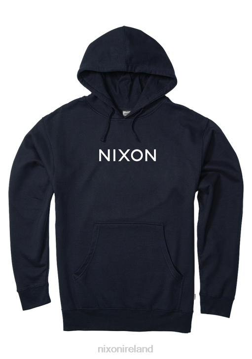 Clothing IE Nixon Wordmark Hoodie Navy 688T464