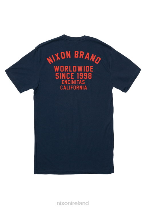 Clothing IE Nixon Hopper Repreve T-Shirt Navy 688T513
