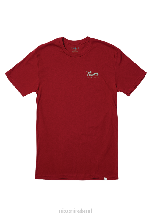 Clothing IE Nixon Looped Repreve T-Shirt Cardinal 688T510