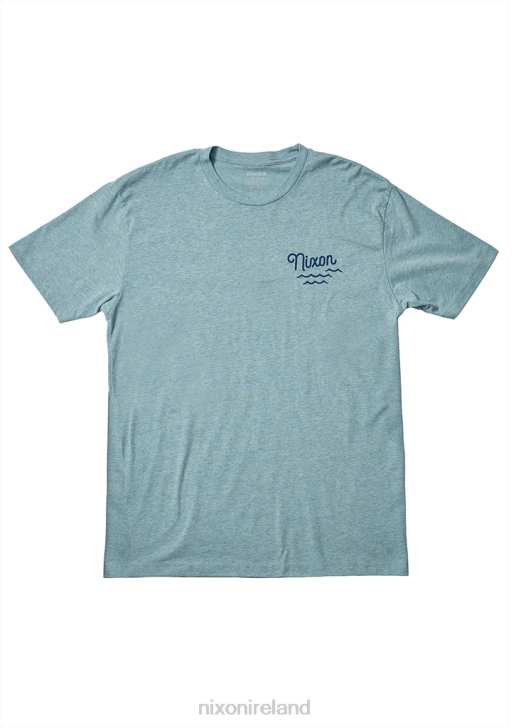 Clothing IE Nixon Quinny Repreve T-Shirt Heather Pacific 688T492