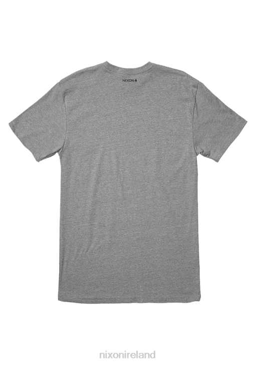 Clothing IE Nixon Wings Repreve T-Shirt Dark Heather Gray 688T517