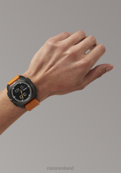 Watch IE Nixon Ripley Black/Saffron 688T195