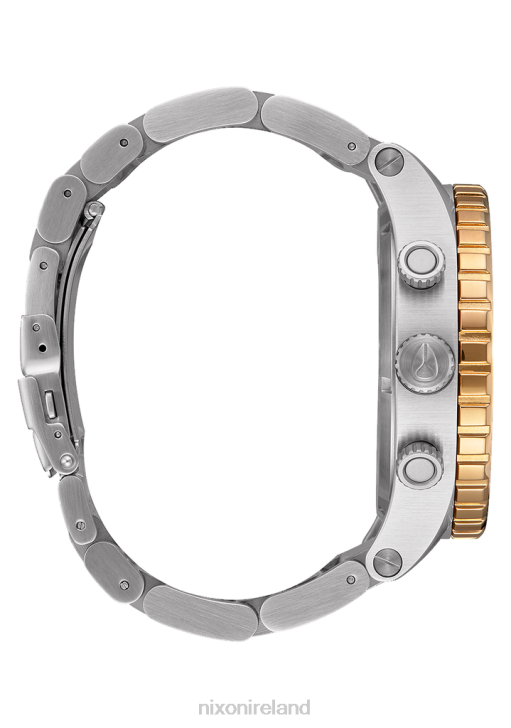 Watch IE Nixon 51-30 Chrono Silver/Gold 688T23