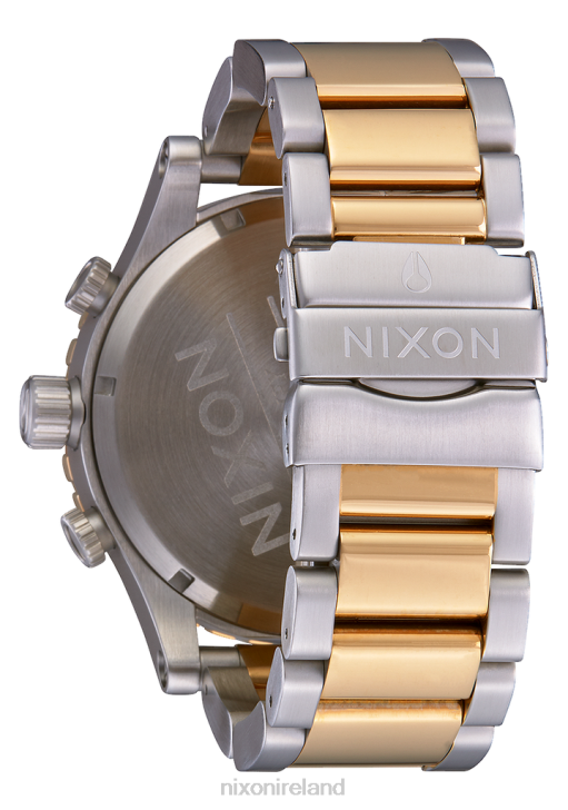 Watch IE Nixon 51-30 Chrono Silver/Gold 688T23