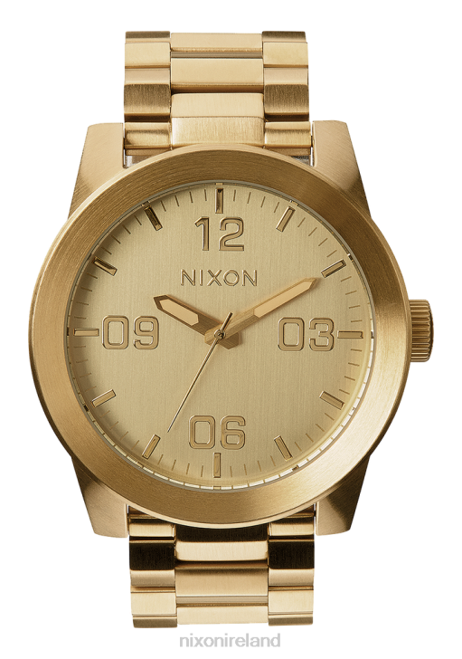 Watch IE Nixon Corporal Stainless Steel All Gold 688T64
