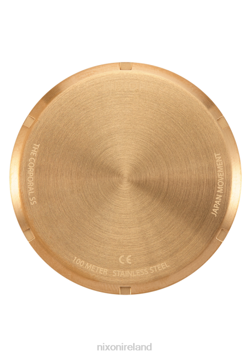 Watch IE Nixon Corporal Stainless Steel All Gold/Black 688T68