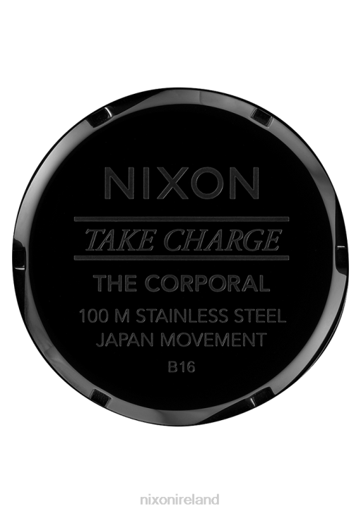 Watch IE Nixon Corporal Stainless Steel Black/Gold 688T67