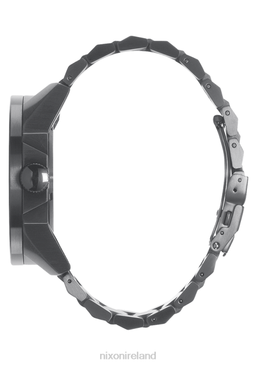 Watch IE Nixon Corporal Stainless Steel Red/Gunmetal 688T69