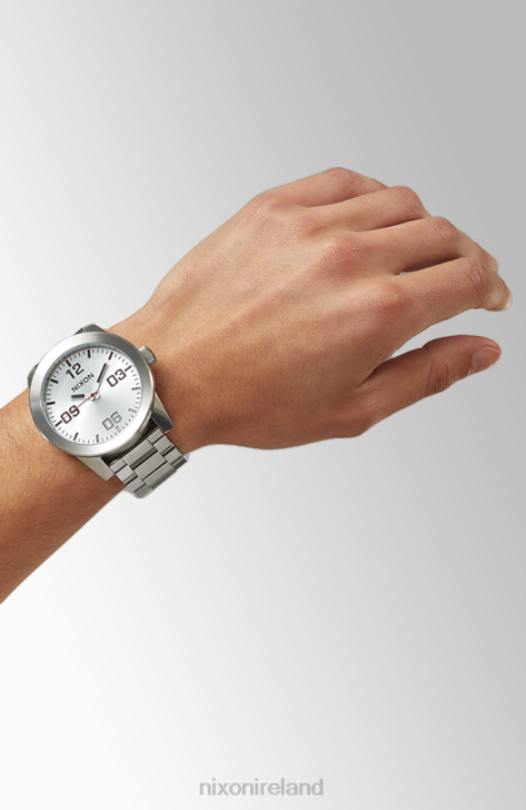 Watch IE Nixon Corporal Stainless Steel White/Silver 688T70