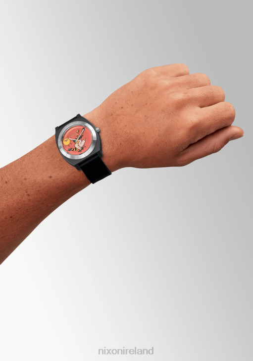 Watch IE Nixon Hannah Eddy Time Teller OPP Black/Yellow 688T83