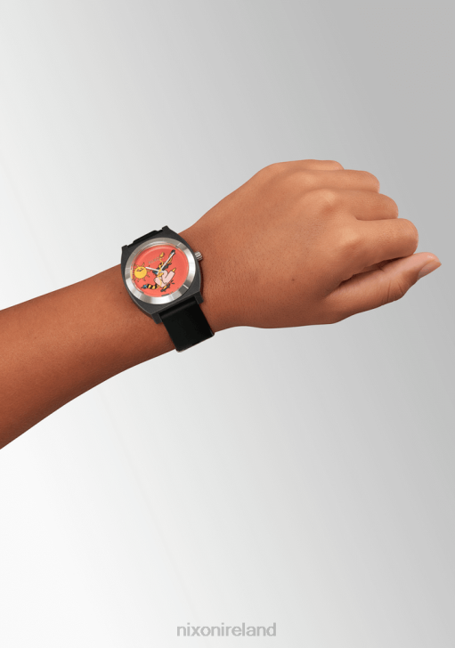Watch IE Nixon Hannah Eddy Time Teller OPP Black/Yellow 688T83