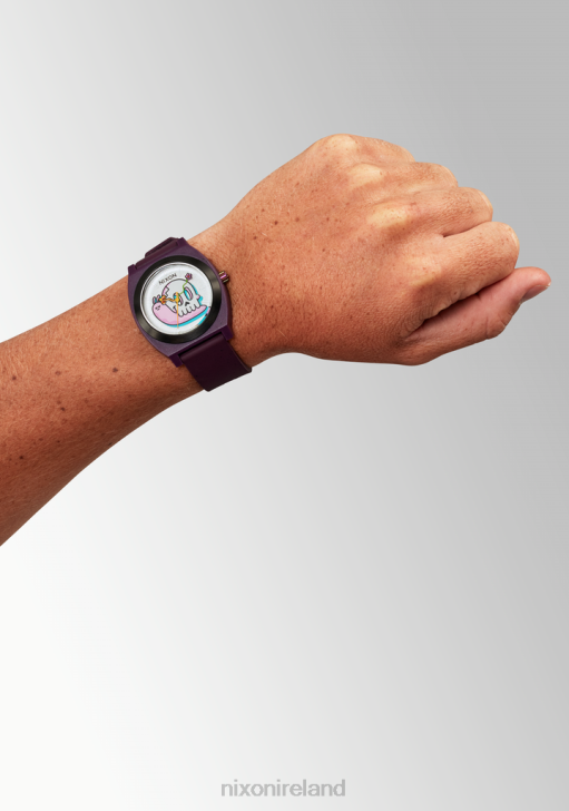 Watch IE Nixon Hannah Eddy Time Teller OPP Purple 688T80
