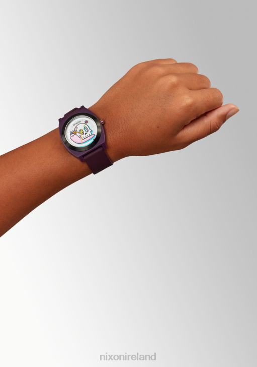 Watch IE Nixon Hannah Eddy Time Teller OPP Purple 688T80