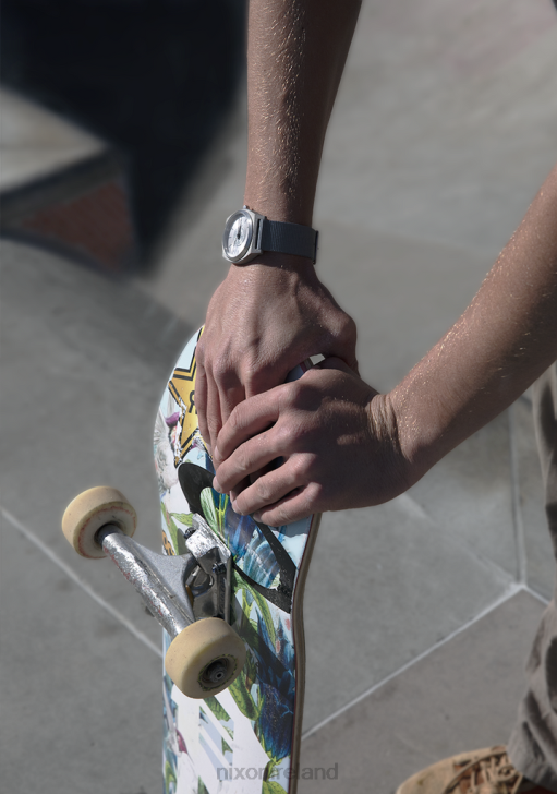 Watch IE Nixon Independent Time Teller All Silver 688T127