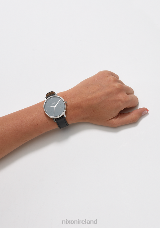 Watch IE Nixon Kensington Leather Black 688T237