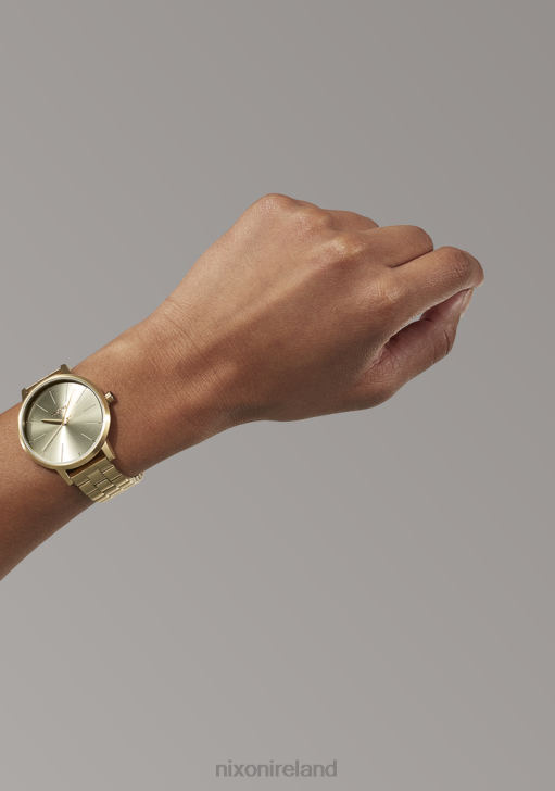 Watch IE Nixon Kensington Light Gold/Vintage White 688T232