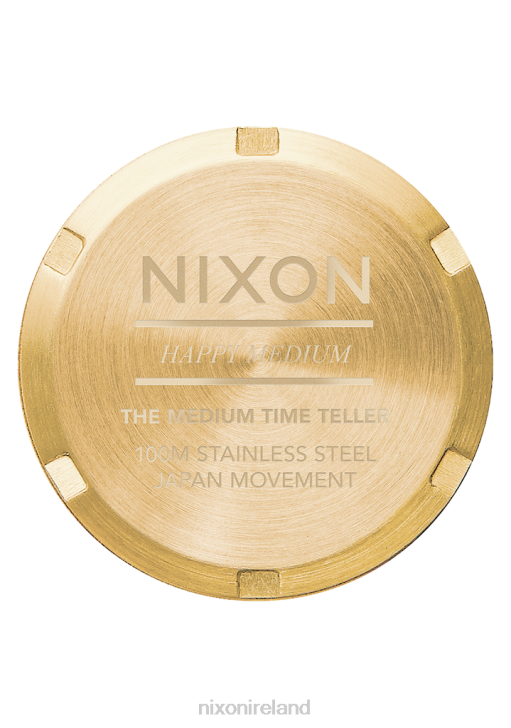 Watch IE Nixon Medium Time Teller Light Gold/Turquoise 688T225