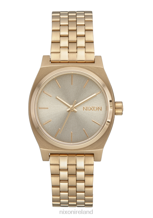 Watch IE Nixon Medium Time Teller Light Gold/Vintage White 688T228