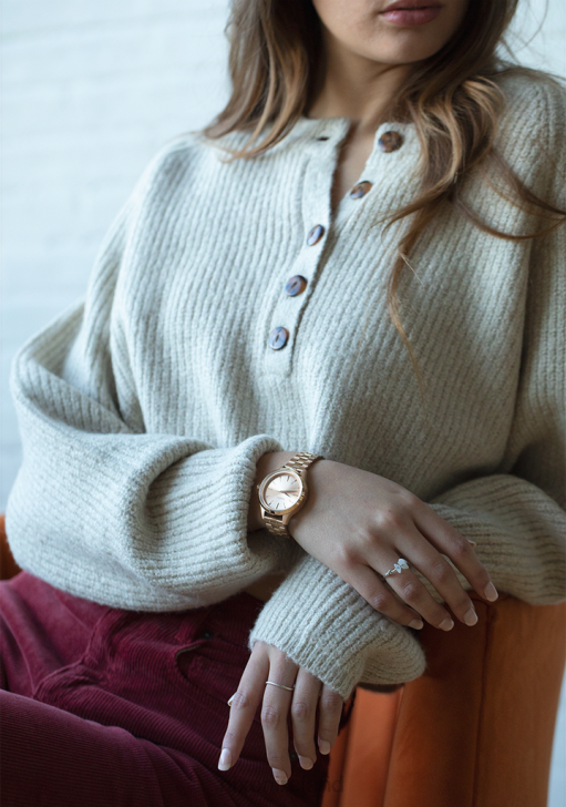 Watch IE Nixon Optimist All Light Gold 688T243