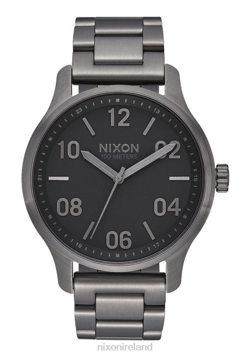Watch IE Nixon Patrol Gunmetal/Black 688T126