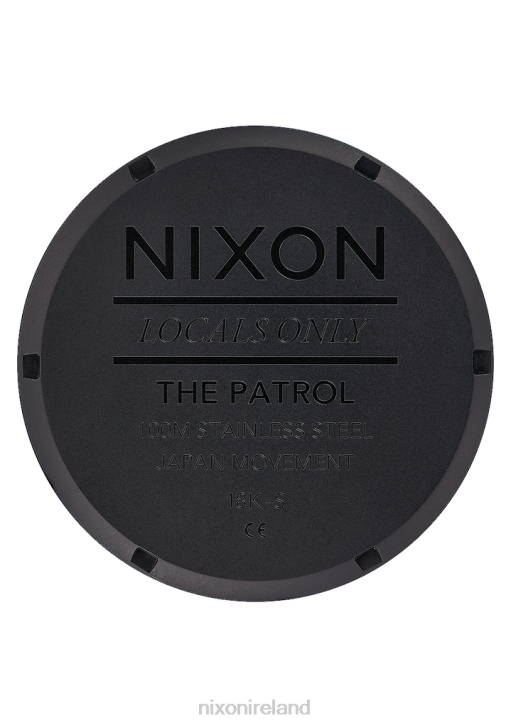 Watch IE Nixon Patrol Matte Black/Gold 688T124