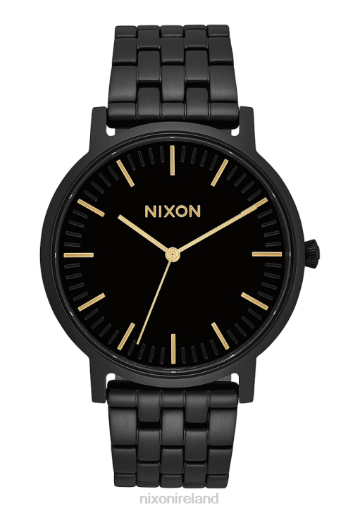 Watch IE Nixon Porter All Black/Gold 688T78