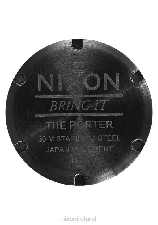 Watch IE Nixon Porter All Black/Gold 688T78