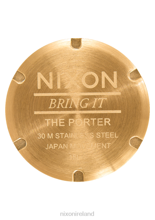 Watch IE Nixon Porter All Gold/Black Sunray 688T79