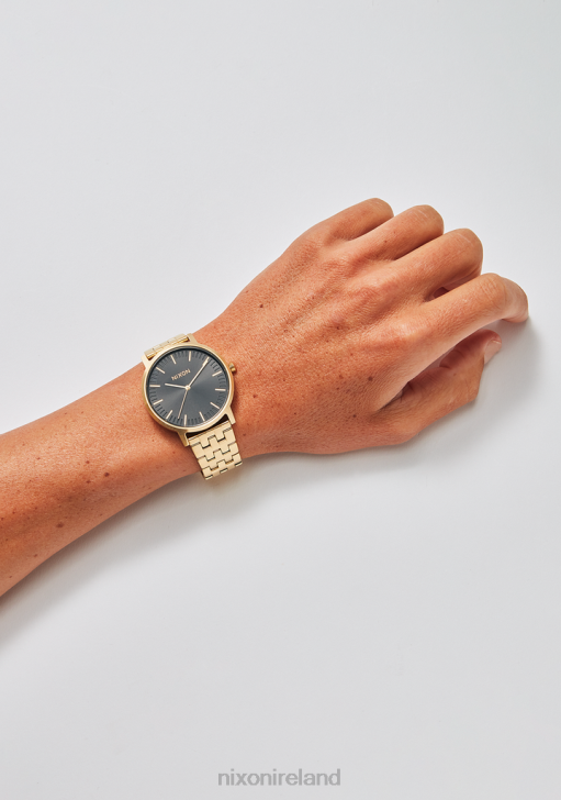 Watch IE Nixon Porter All Gold/Black Sunray 688T79