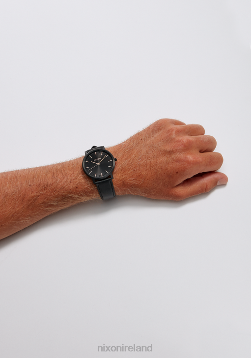 Watch IE Nixon Porter Leather All Black 688T61