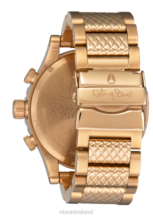Watch IE Nixon Rolling Stones 51-30 Gold/Black 688T122
