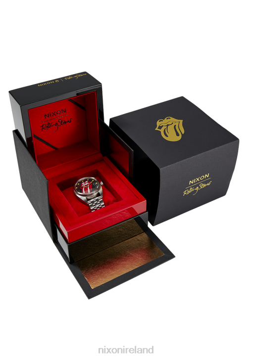 Watch IE Nixon Rolling Stones Primacy Silver/Black 688T134