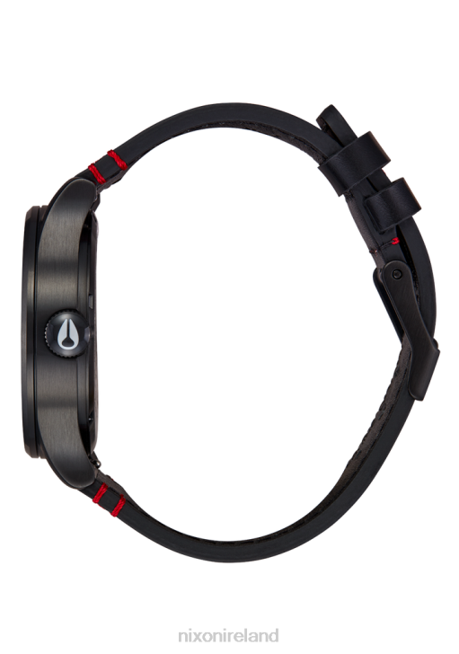 Watch IE Nixon Rolling Stones Sentry Leather All Black 688T132