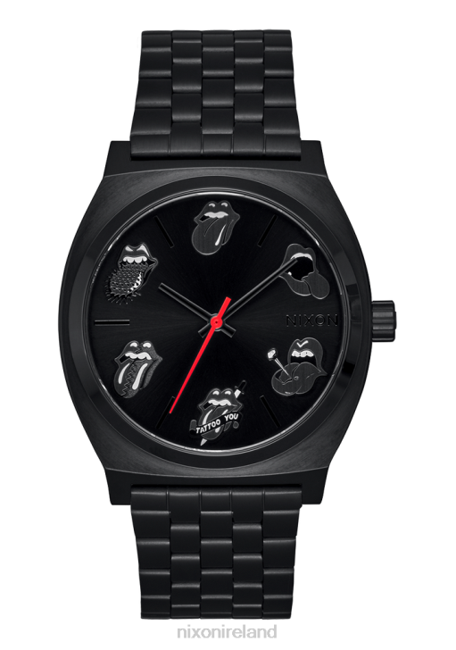 Watch IE Nixon Rolling Stones Time Teller All Black 688T117