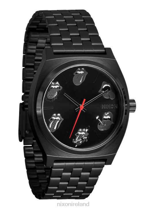 Watch IE Nixon Rolling Stones Time Teller All Black 688T117