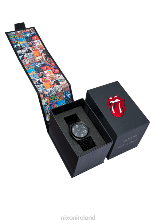 Watch IE Nixon Rolling Stones Time Teller All Black 688T117
