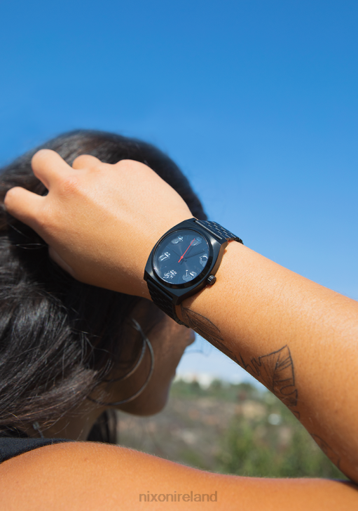 Watch IE Nixon Rolling Stones Time Teller All Black 688T117