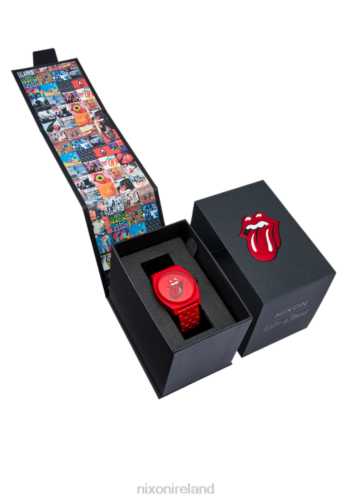 Watch IE Nixon Rolling Stones Time Teller All Red 688T116