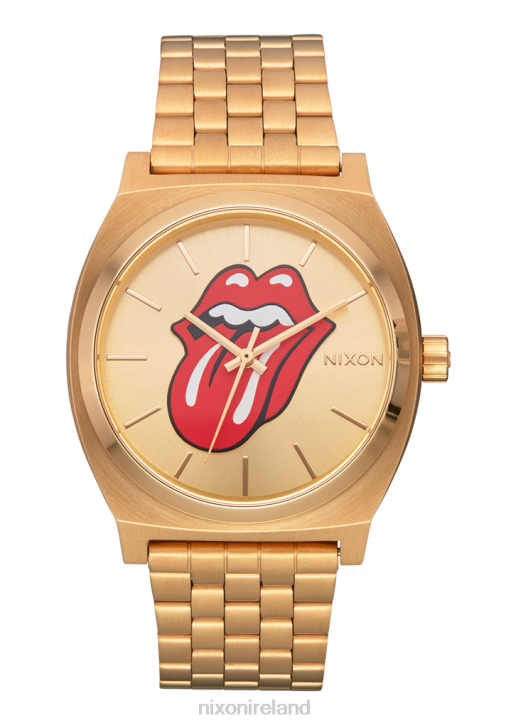 Watch IE Nixon Rolling Stones Time Teller Gold 688T115