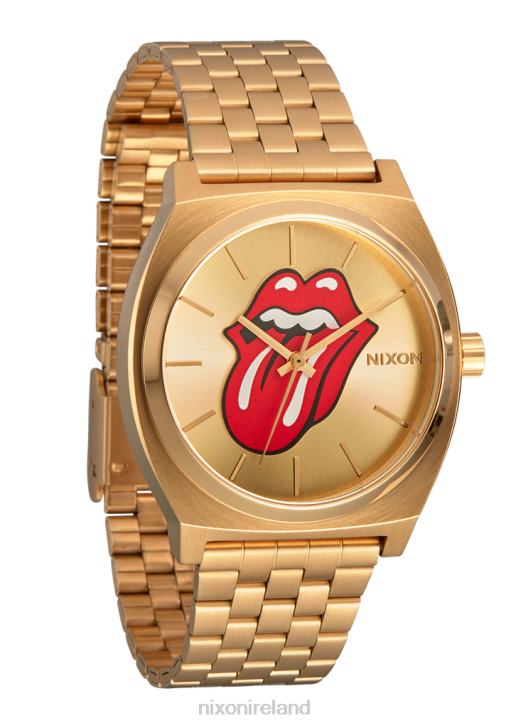 Watch IE Nixon Rolling Stones Time Teller Gold 688T115