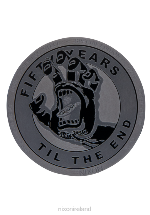 Watch IE Nixon Santa Cruz Time Teller Black/Silver 688T111