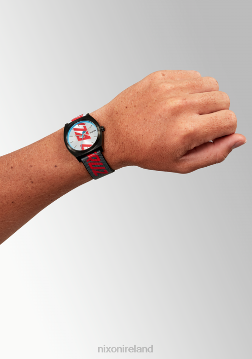 Watch IE Nixon Santa Cruz Time Teller Black/Silver 688T111