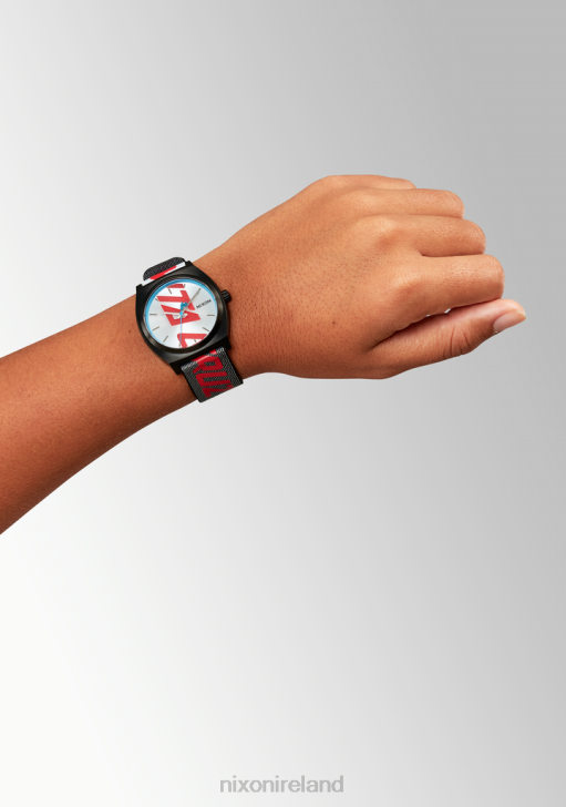 Watch IE Nixon Santa Cruz Time Teller Black/Silver 688T111