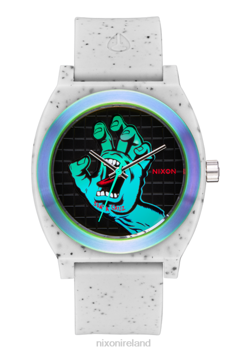 Watch IE Nixon Santa Cruz Time Teller Concrete/Screaming Hand 688T110