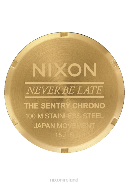 Watch IE Nixon Sentry Chrono All Gold 688T77